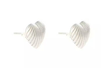 Aretes Corazon Concha